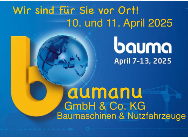 bauma 2025 M&uuml;nchen 07.-11. April 